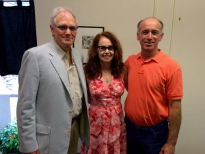 Dr. Massey and Dr. Dourron with Sara Clay